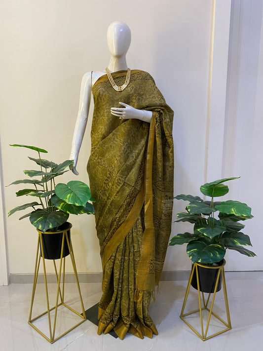 Cotton Silk Saree - Sutra Saree